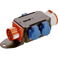 Opal 16A - 3xSchuko + 16A haaroituspistorasia