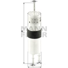 Mann WK515 Polttoainesuodatin