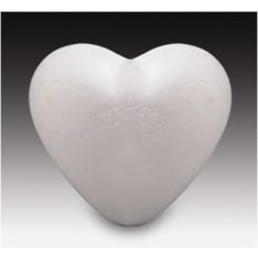 Styrofoam heart