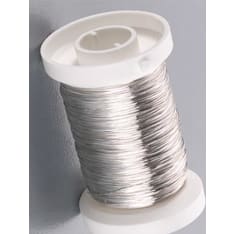 Silver plated copper wire 0,25mm 40m