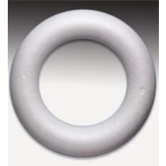 Styrofoam half ring