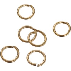 Metal rings 6,5 x 0,8mm,20 pcs, nickel free