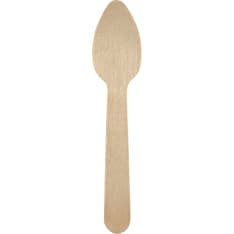 Huhtamäki Future Smart 96 mm 100 pcs wooden coffee spoon