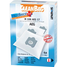 Cleanbag Microfleece+ AEG Gr.5 4 kpl pölypussi