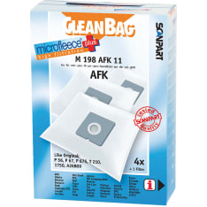 Cleanbag Microfleece+ AFK/Bestron/etc. 4 kpl pölypussi