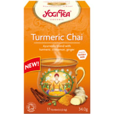 Yogi Tea Turmeric Chai Luomu 17 pss tee
