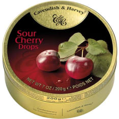 Cavendish & Harvey 200 g cherry caramel candy box