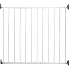 Reer metallinen valkoinen 68-106 cm esteetön turvaportti