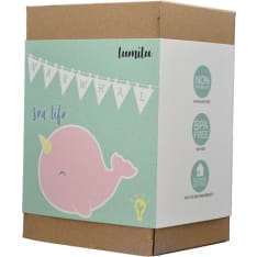 Reer Lumilu sarvivalas lasten yövalo, vaaleanpunainen