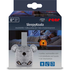 Reer Sleepy Koala lasten yövalo musiikilla, harmaa