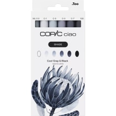 Copic Ciao 6-piece felt-tip pen set