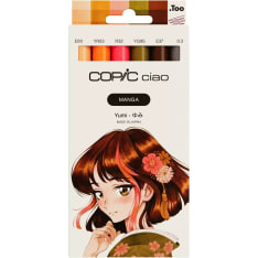 Copic Ciao 6 Manga huopakynäsetti Yumi