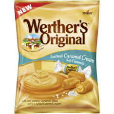 Werther's Original Salted Caramel Cream 125 g candy bag
