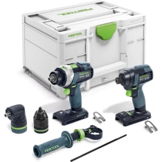Festool TID 18 Basic-Set TPC 18/4 akkuruuvinväänninpaketti runko