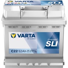 Varta Dynamic SLI C22 52Ah starter battery