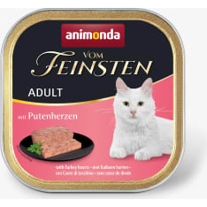 Animonda Feinsten Adult Kalkkuna sydän 100 g kissan märkäruoka