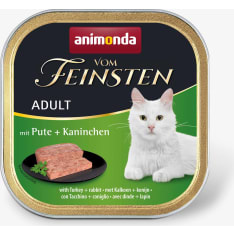 Animonda Feinsten Adult Turkey & Rabbit 100 g Cat Wet Food