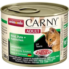 Animonda Carny Adult Nauta, Kalkkuna & Kani 200 g kissan märkäruoka