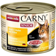 Animonda Carny Senior Nauta, Kana & Juusto 200 g kissan märkäruoka