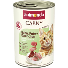 Animonda Carny Adult Kana, Kalkkuna & Kani 400 g kissan märkäruoka