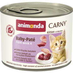 Animonda Carny Kitten Baby-patee 200 g kissan märkäruoka
