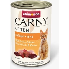 Animonda Carny Kitten Nauta & Siipikarja 400 g kissan märkäruoka