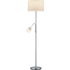 Trio Hotel white floor lamp