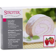 Städter strawberry flavored cream concentrate