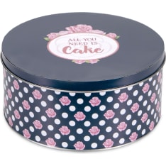 Städter All You Need Is Cake round cookie box