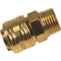 Schwan brass external thread connector body