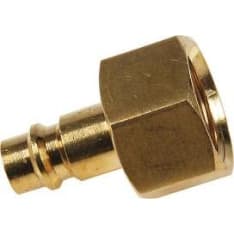 Schwan brass internal thread connector plug