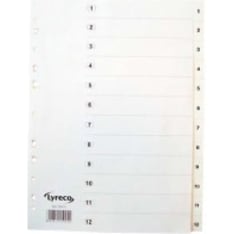 Lyreco A4 PP 1-12 directory
