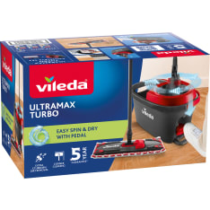 Vileda UltraMax Turbo poljinsanko-moppisetti