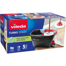 Vileda Turbo Smart Pedal Bucket Mop Set