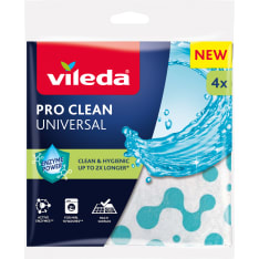 Vileda Pro Clean Universal 4 kpl siivousliina
