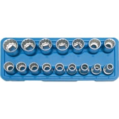 Bgs BGS2226 1/2" 8-24mm 12-sided, socket set