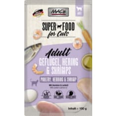 MAC's Pouch siipikarja & silli & katkarapu 100 G kissan märkäruoka