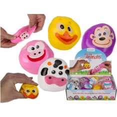 Sticky Squeeze Ball 5 cm puristeltava eläinpallo