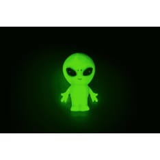 Stretchy Alien Glow in the Dark venyvä avaruusolento