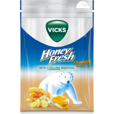 Vicks Honey Fresh Ginger throat pastille 72g