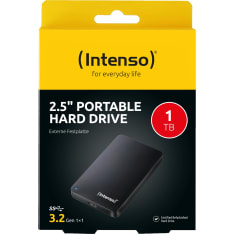 Intenso 1 TB tehdashuollettu ulkoinen kovalevy