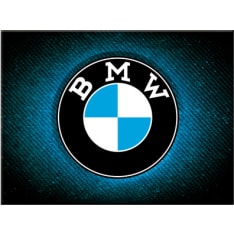 Nostalgic-Art BMW - Logo Blue Shine Magnet