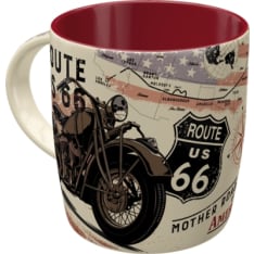 Nostalgic-Art Route 66 Bike Map mug