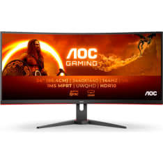 AOC CU34G2XE 144Hz 34" curved gaming monitor