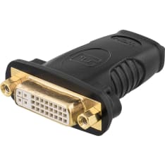 Deltaco HDMI female - DVI-D female adapter