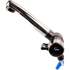 Comet London chrome/black faucet