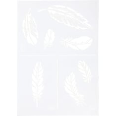 Viva Decor Feathers A4 flexible stencil