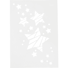 Viva Decor Stars A4 flexible stencil