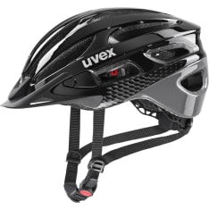 Uvex True black/grey cycling helmet