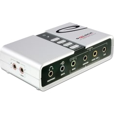DeLOCK 61803 ulkoinen USB-äänikortti